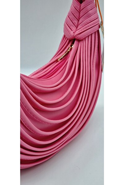 DSN Pile Bote Women's Handbag Fuchsia Color