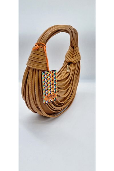 DSN Pile Bote Women's Handbag Tan Color