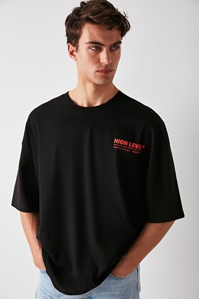 GRIMELANGE T-Shirt - Schwarz - Oversized