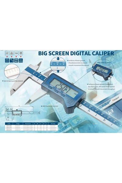 Genel Markalar Dasqua 200mm Dijital Kumpas 1804-1070