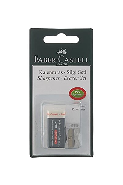 Faber Castell Faber-castell 5500185685 Set de ascuțitor de creion și gumă de ...