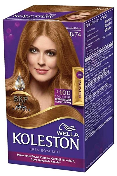 Wella Saç Boyası Gizemli Kahve 8/74 50 Ml