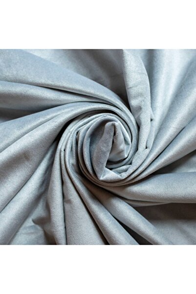 marandiga Mavi Gri Döşemelik ve Perdelik Dokuma Kadife Kumaş