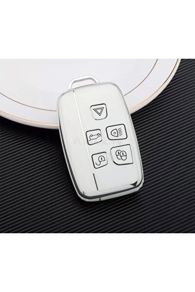 AYZ GARAGE Husă pentru chei din material Tpu Range Rover alb