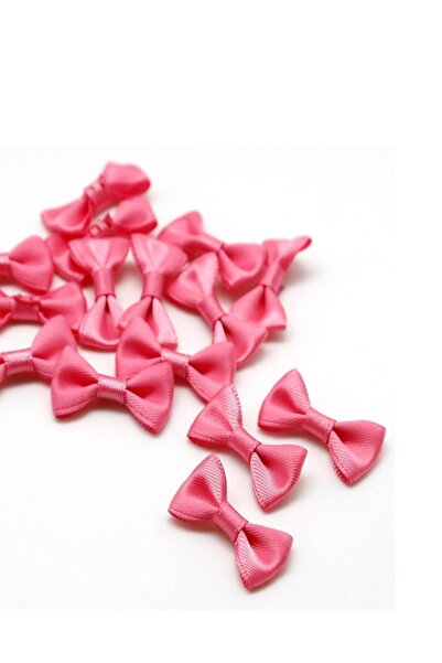 Hyd 20 قطعة من أشرطة الساتان ربطة عنق وردية اللون من مادة الزينة لحفلات الزفاف وحفلات الخطوبة وهدايا الأطفال