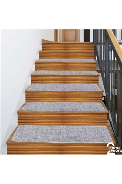 PeriDekor Stair Step Carpet 25x80 Size Machine Washable