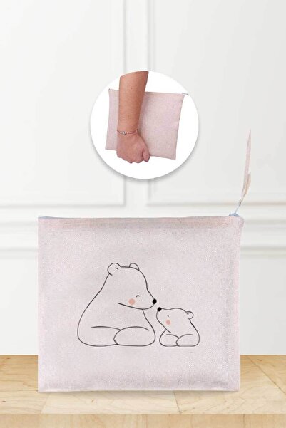 Gizeo Concept Сладка ленена чантичка за грим за майка и дете