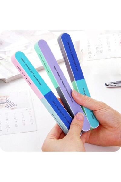 alaraycosmetics مبرد أظافر 7 في 1، مشكل وملمع، مجموعة مكونة من 3 قطع