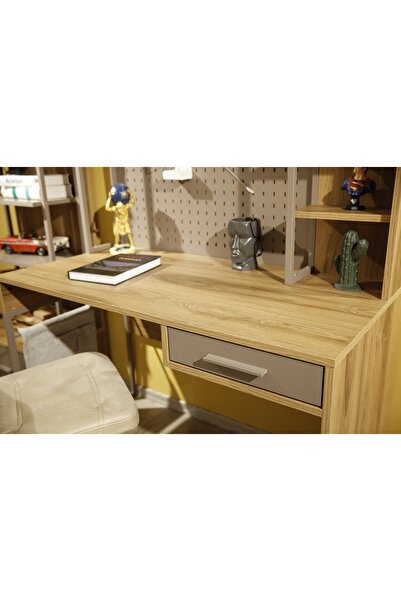 Bubuhome Atlas Çalışma Masası Kitaplıklı