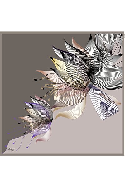 Armine Sport Twill Polyester Eşarp 2080p 04