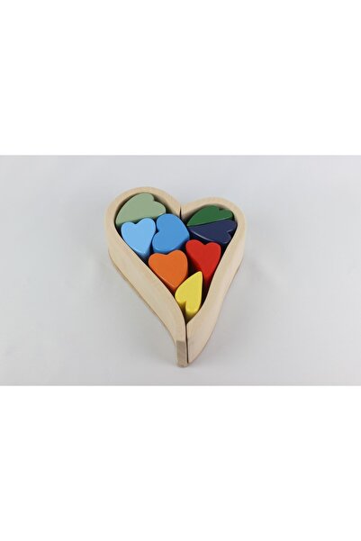 aliwooden ألعاب قلوب خشبية