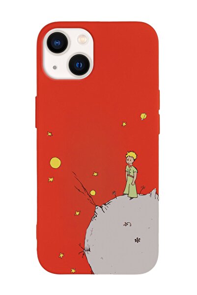 shoptocase Iphone 13 Uyumlu Küçük Prens Tasarımlı Lasman Telefon Kılıfı