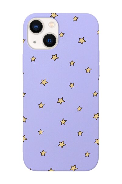 shoptocase Iphone 13 Uyumlu Yıldızlar Tasarımlı Lasman Telefon Kılıfı