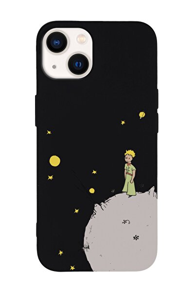 shoptocase Iphone 13 Uyumlu Küçük Prens Tasarımlı Lasman Telefon Kılıfı