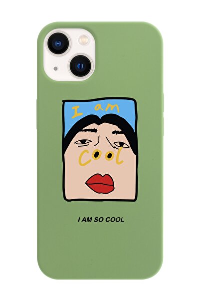 shoptocase Iphone 13 Uyumlu I'm Cool Tasarımlı Lasman Telefon Kılıfı