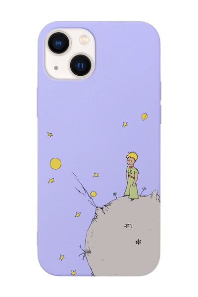 shoptocase Iphone 13 Uyumlu Küçük Prens Tasarımlı Lasman Telefon Kılıfı