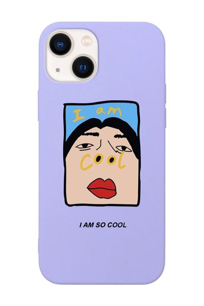 shoptocase Iphone 13 Uyumlu I'm Cool Tasarımlı Lasman Telefon Kılıfı