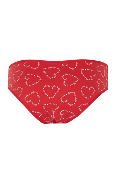 DeFacto Fall In Love Heart Printed Hipster