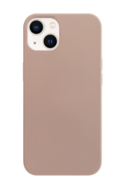 Iphone 13 Compatible Powder Pink Velvet Lasnman Phone Case