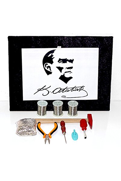 TUĞRA TABLO Filografi Set Atatürk Hazır Set