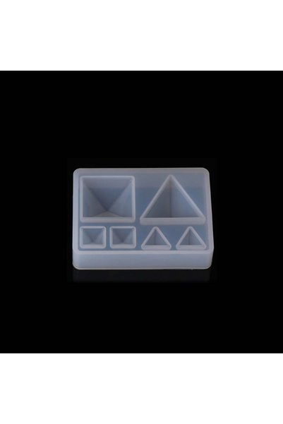 Getshopmini Epoxy Silicone Multiple Pyramid Jewelry Mold