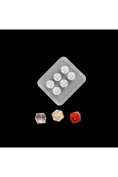 Getshopmini Epoksi Silikon Kristal Boncuk Tespih Takı Kalıbı