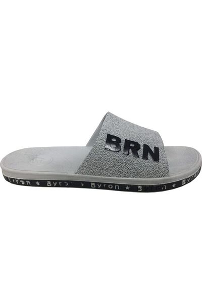 Rubi Unisex γκρι αντιολισθητικές παντόφλες σόλας Sea Beach Pool Bath Μαλακές παντόφλες σιλικόνης