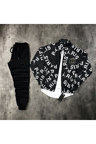 Be Original Unisex Paris Yağmurluk Ve Eşofman Takımı