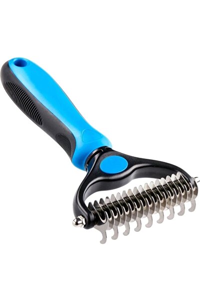 For Prime Çift Taraflı Metal Dişli Tarak Kedi Köpek Bakım Kıtık Tüy Topak Açı...