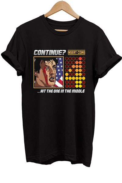 remonz Μπλουζάκι Rocky Balboa με στάμπα 100% βαμβακερό Oversize