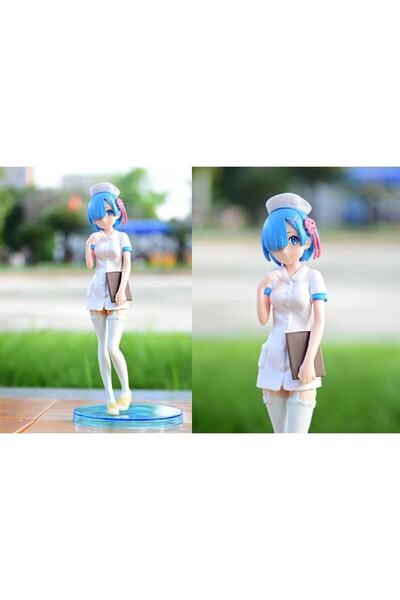 Kaktüs Ram Rem Anime Aksiyon Figür Oyuncak Re:zero Kara Hajimeru Isekai Seika...