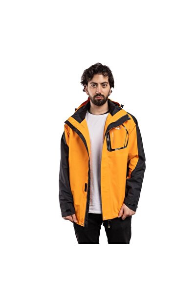 A&C Чоловічий дощовик - помаранчевий