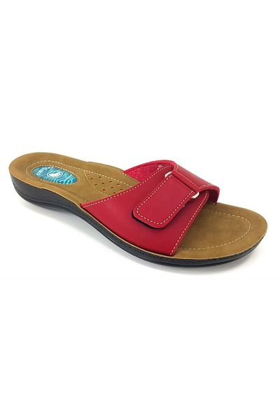 Ceyo 9808-15 Anatomical Women's Slippers Red