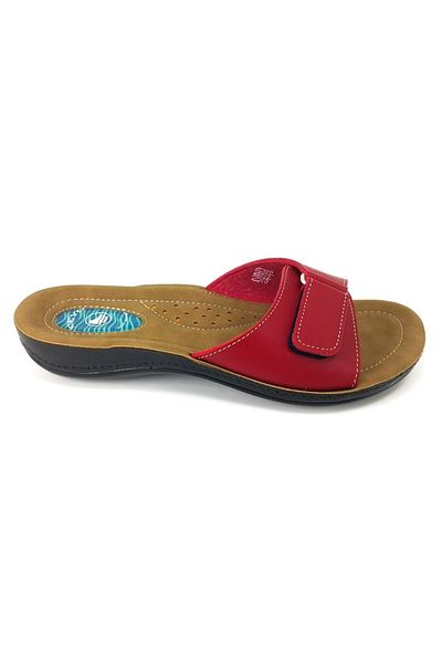 Ceyo 9808-15 Anatomical Women's Slippers Red
