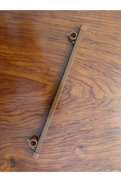 YAŞARMENSUCAT Lüks Alüminyum Rustik Rayı Ceviz 300 Cm