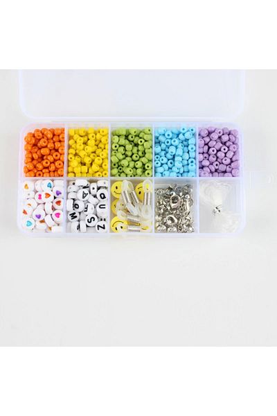 yiğit aksesuar Jewelry Supplies Bracelet Necklace Jewelry Making Set Bead Set