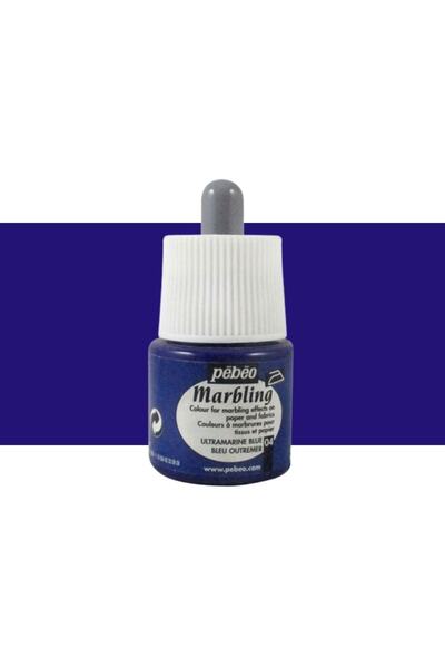 Pebeo Marbling Ebru Boyası 45ml Ultramarine Blue 04