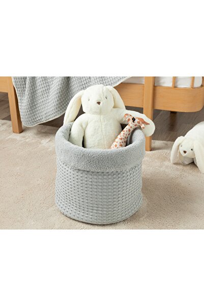 English Home Натуральний кошик для іграшок 35x40 см, сірий