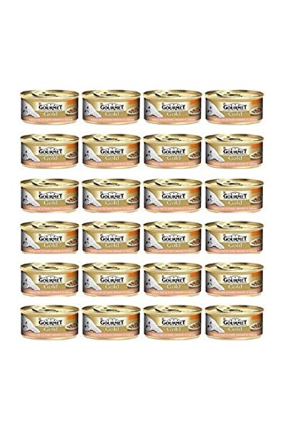 Gourmet Purina Gold Alabalık Ve Sebzeli Konserve Kedi Maması - 85 Gr X 24 Adet
