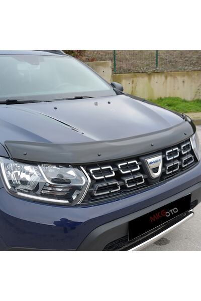 Genel Markalar Dacia Duster 2018 Ve Üzeri Ön Kaput Koruyucu Rüzgarlığı Piano ...