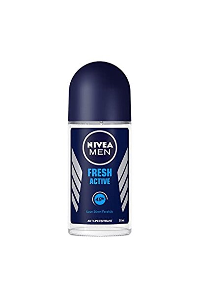 NIVEA Men Erkek Roll On Deodorant Fresh Active 48 Saat Anti-perspirant Koruma...