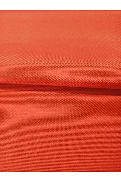 fabricorg Duck Cloth Punch Linen Fabric Orange (100X180 CM)