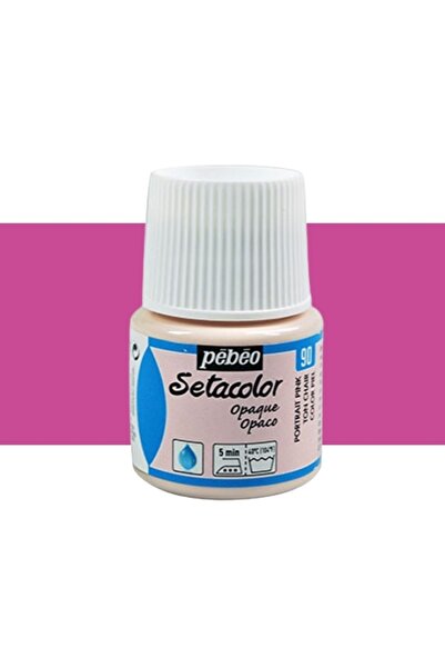 Pebeo Setacolor Opaque Kumaş Boyası (opak) 45ml Portrait Pink 90