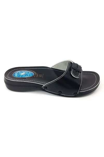 Ceyo 6500-1 Anatomical Black Women's Slippers