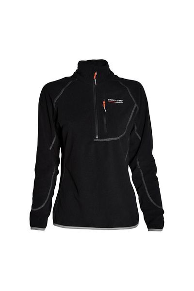 Freecamp Women's Half Zipper Polar-black