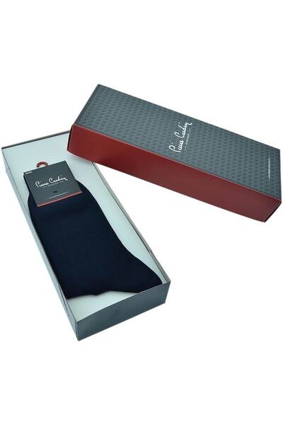 Pierre Cardin Men Set de 6 șosete din bambus bleumarin pentru bărbați 800