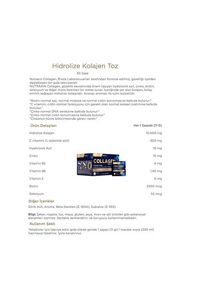 Nutraxin Collagen 30 Sachet 10000 Mg + Artroflex 90 Tablets