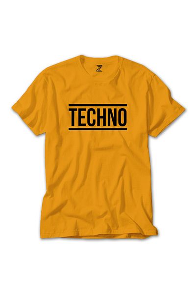 Z zepplin Κίτρινο T-Shirt Techno