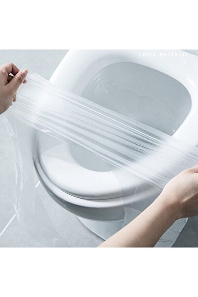 OMAC 3 Adet Taşınabilir Tek Kullanımlık Tuvalet Koltuğu Su Geçirmez Tuvalet Klozet Kapağı Kamp