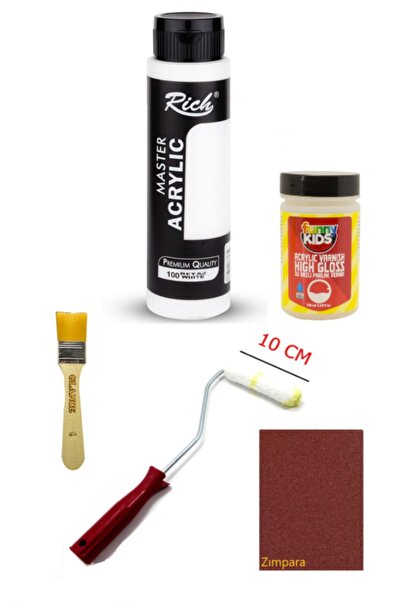 GLANCE Rich Master Akrilik Boya Beyaz 500 Cc Dolap BoyamaMobilya Boyama Seti ...